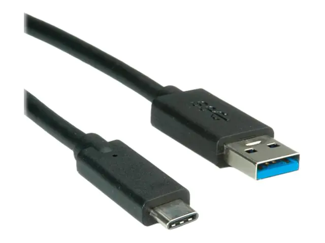 Roline USB-Kabel USB Typ C USB Typ A 11.02.9011 geschirmt 1.00 m Schwarz Roline USB-Kabel USB Typ C USB Typ A 11.02.9011 geschirmt 1.00 m Schwarz