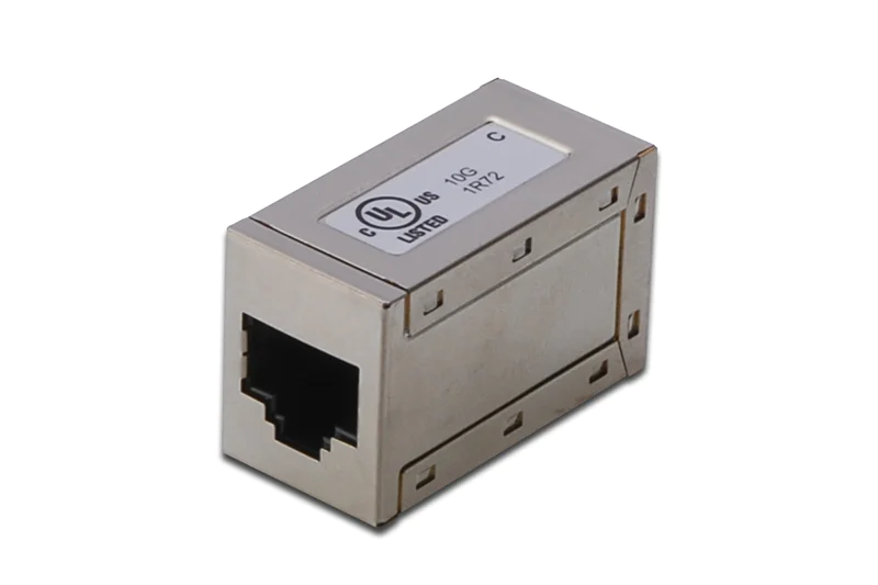 DIGITUS - Netzwerkkoppler - RJ-45 (W) zu RJ-45 (W) - abgeschirmt - CAT 6a DIGITUS - Netzwerkkoppler - RJ-45 (W) zu RJ-45 (W) - abgeschirmt - CAT 6a
