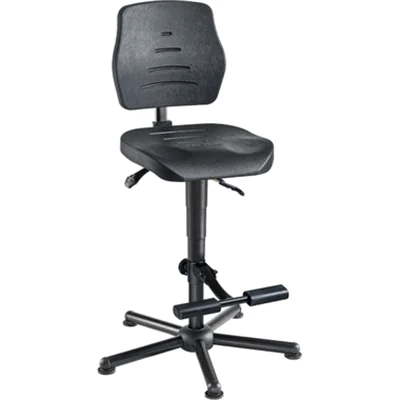 meychair Arbeitsdrehstuhl Workster Pro W15 XXL ca. 61-86cm Stahl, pulverbeschichtet schwarz meychair Arbeitsdrehstuhl Workster Pro W15 XXL ca. 61-86cm Stahl, pulverbeschichtet schwarz