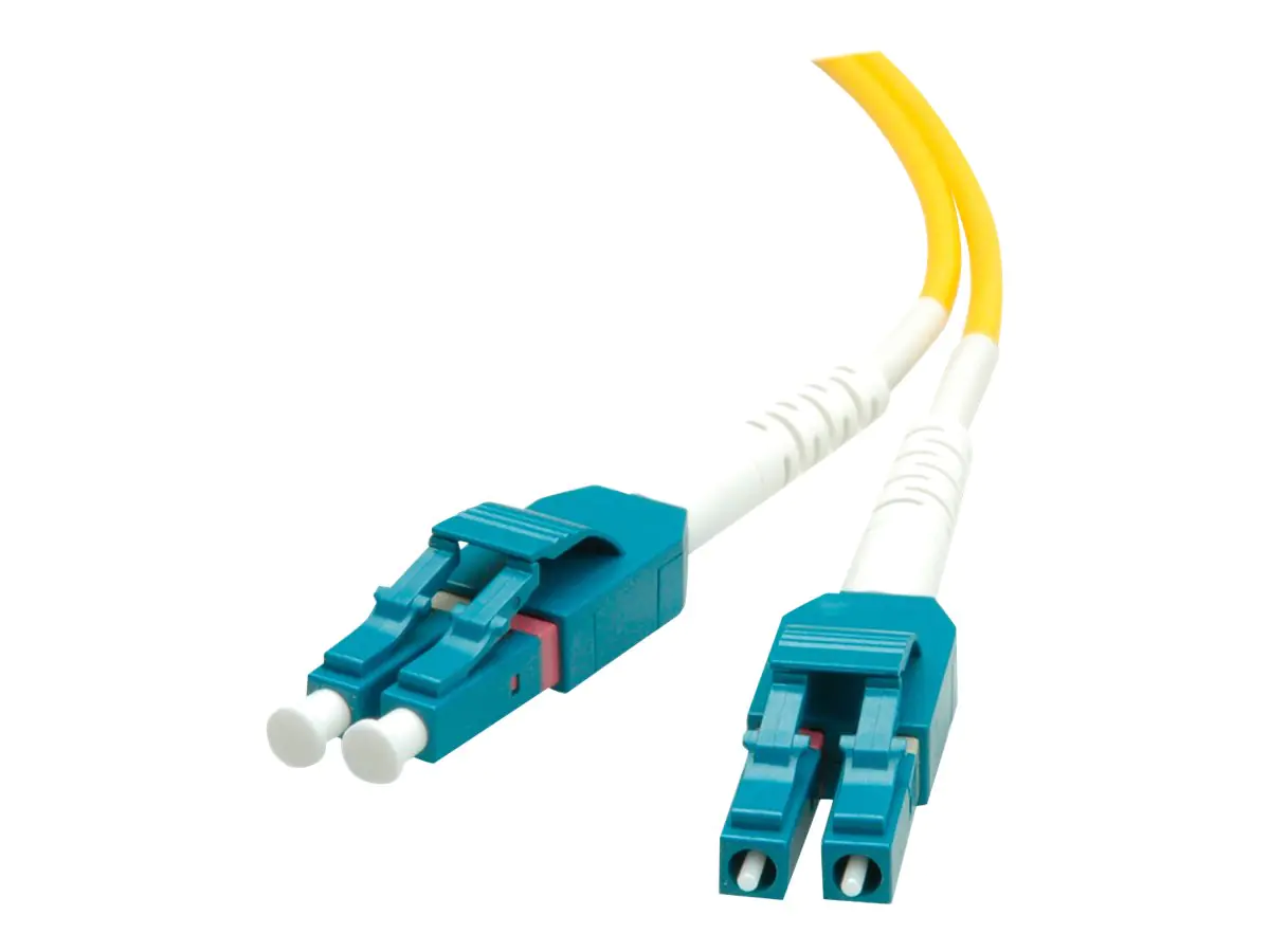 Roline - Patch-Kabel - LC Single-Modus (M) zu LC Single-Modus (M) - 5 m - Glasfaser - Duplex - 9/125 Mikrometer - OS2 - geschirmt, halogenfrei - Gelb Roline - Patch-Kabel - LC Single-Modus (M) zu LC Single-Modus (M) - 5 m - Glasfaser - Duplex - 9/125 Mikrometer - OS2 - geschirmt, halogenfrei - Gelb