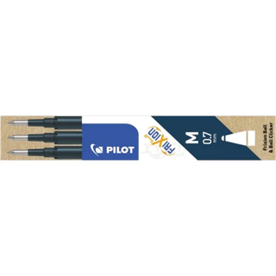PILOT PEN FriXion Tintenrollerminen blau/schwarz 0.4 mm 3 St. BLS-FR7-S3-BB