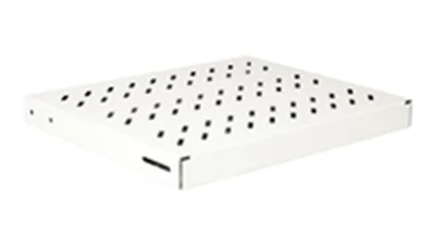 Equip Fachboden variabel 19" für Serverschränke 1U 35cm sw - 0,35 m