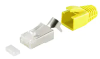 S/CONN maximum connectivity Helos - Netzwerkanschluss - RJ-45 (M) - Gelb (Packung mit 10) 72067-10Y