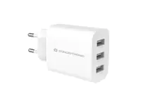 Conceptronic - Netzteil - (AC-Netzteil) - 30 Watt - 6 A - 3 Ausgabeanschlussstellen (USB) - weiß Conceptronic - Netzteil - (AC-Netzteil) - 30 Watt - 6 A - 3 Ausgabeanschlussstellen (USB) - weiß