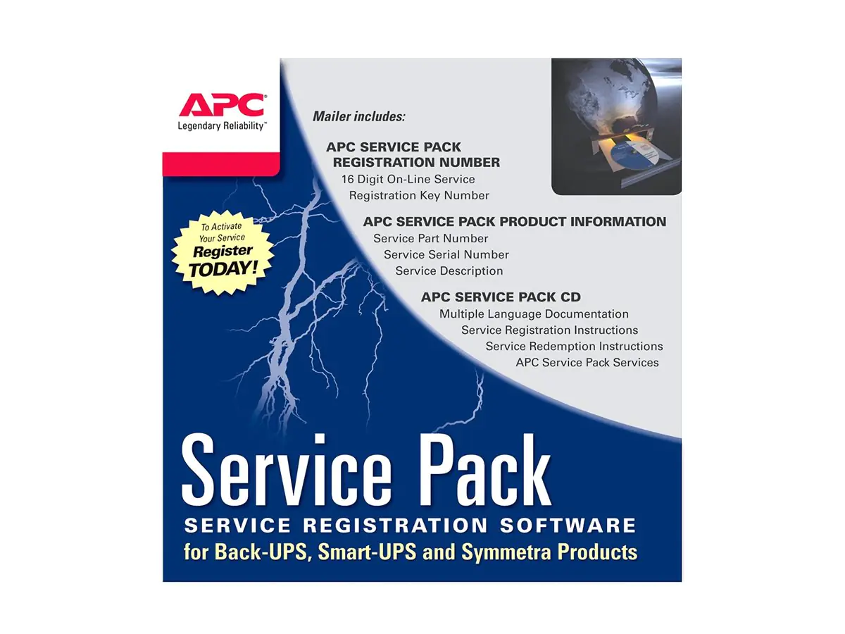 APC Extended Warranty Service Pack - Technischer Support - Telefonberatung WBEXTWAR1YR-SP-03