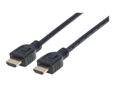 Manhattan HDMI Cable with Ethernet (CL3 rated, suitable for In-Wall use), 4K@60Hz (Premium High Speed) 353922