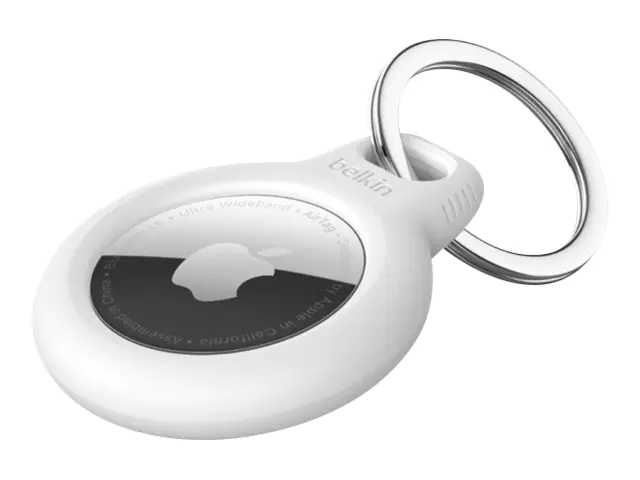 Belkin Secure Holder - Tasche für Airtag - Schwarz, weiß (Packung mit 2) - für Apple AirTag