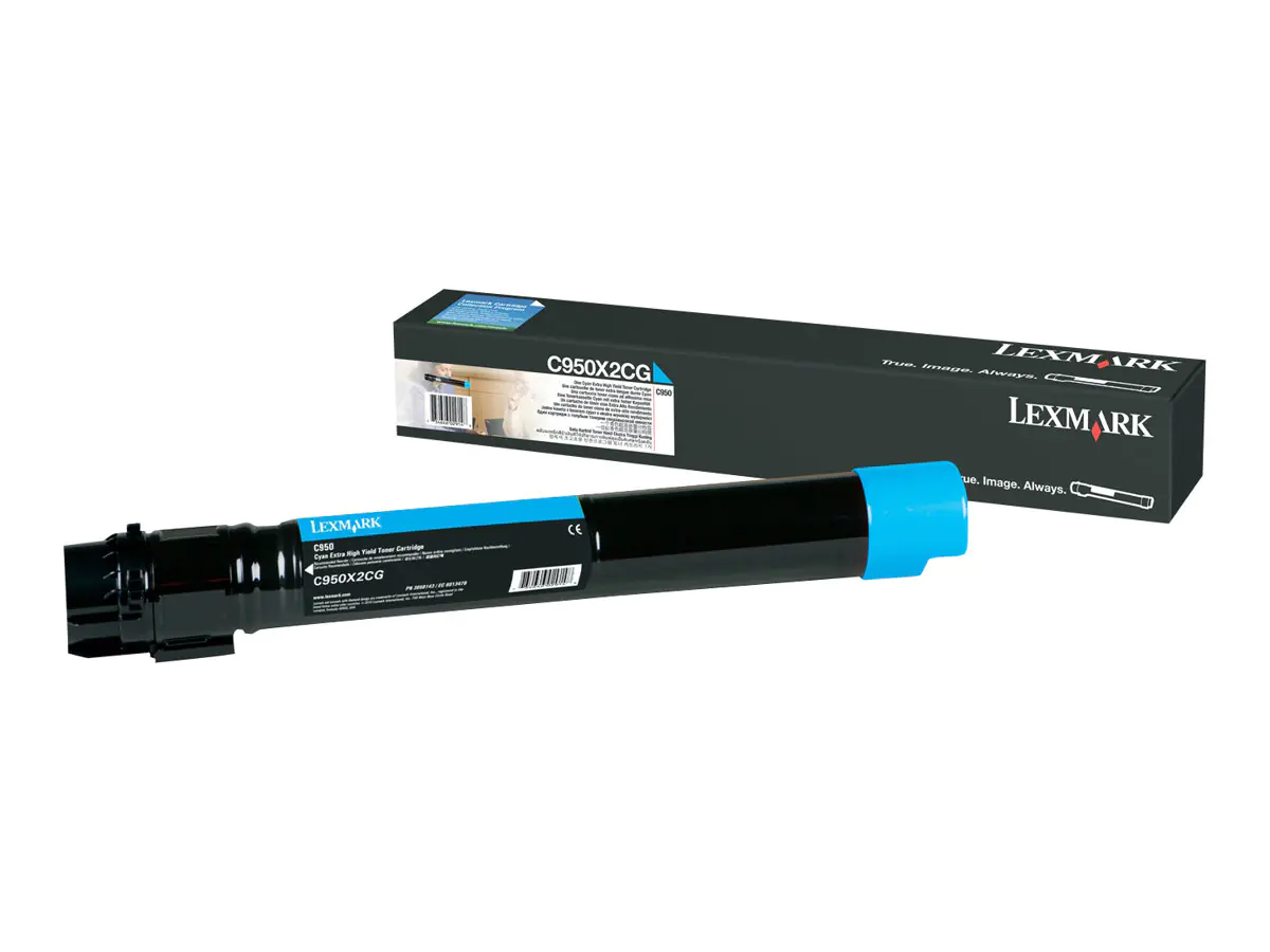 Lexmark Besonders hohe Ergiebigkeit - Cyan C950X2CG