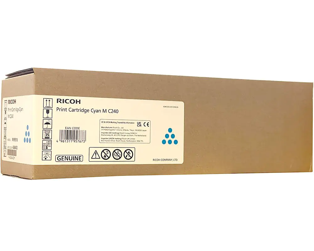Ricoh M C240 - Cyan - original - Tonerpatrone - für Ricoh M C240FW Ricoh M C240 - Cyan - original - Tonerpatrone - für Ricoh M C240FW
