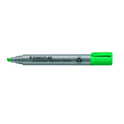 STAEDTLER Flipchartmarker Lumocolor 356 B-5 2-5mm Keilspitze grün STAEDTLER Flipchartmarker Lumocolor 356 B-5 2-5mm Keilspitze grün