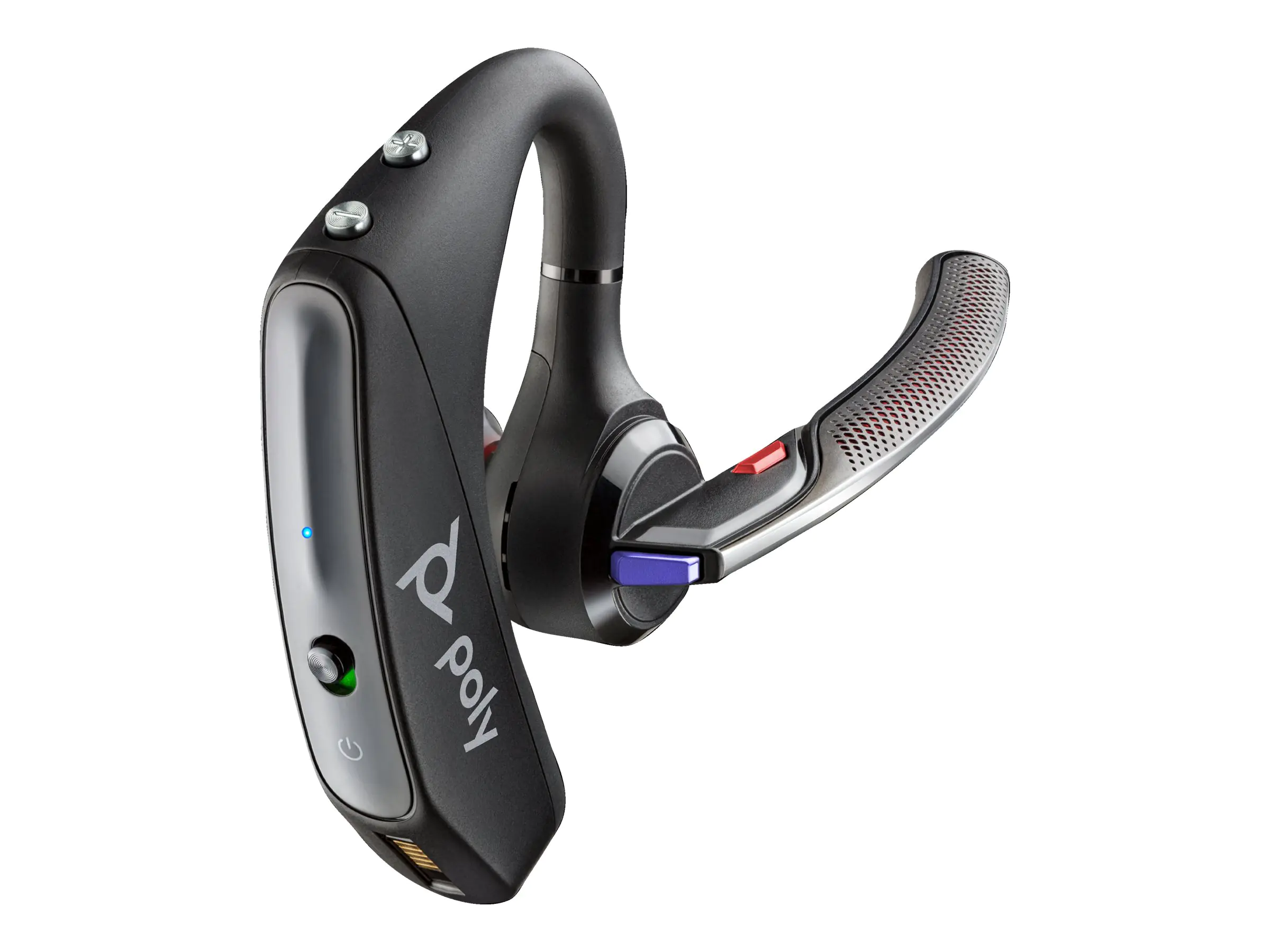 Poly Voyager 5200-M Office - Voyager 5200 series - Headset - im Ohr - Bluetooth - kabellos - Schwarz - Zertifiziert für Skype für Unternehmen, Zertifiziert für Microsoft Teams, Zoom Certified, Cisco Jabber Certified, Avaya Certified, Works With Chrom