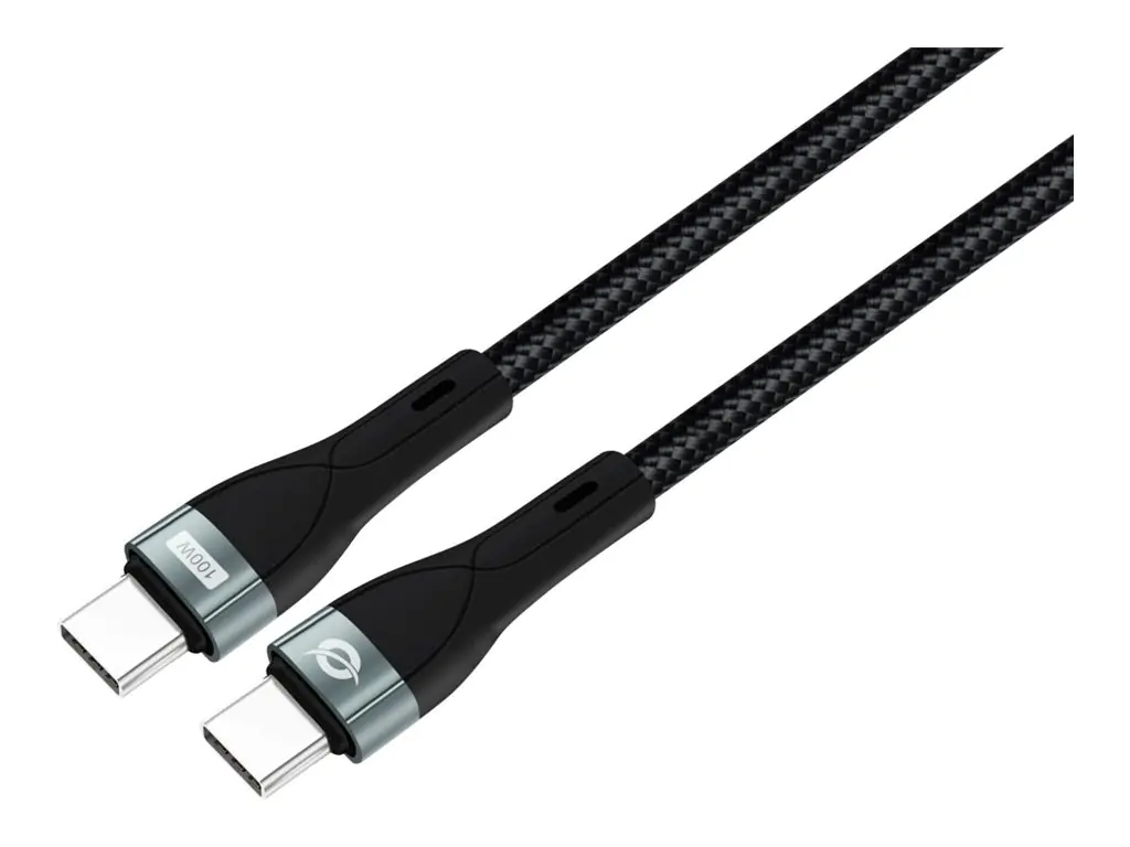 Conceptronic Kabel USB-C 3.0 -> C St/St 2.00m 5A 480Mbps sw - Kabel - Digital/Daten