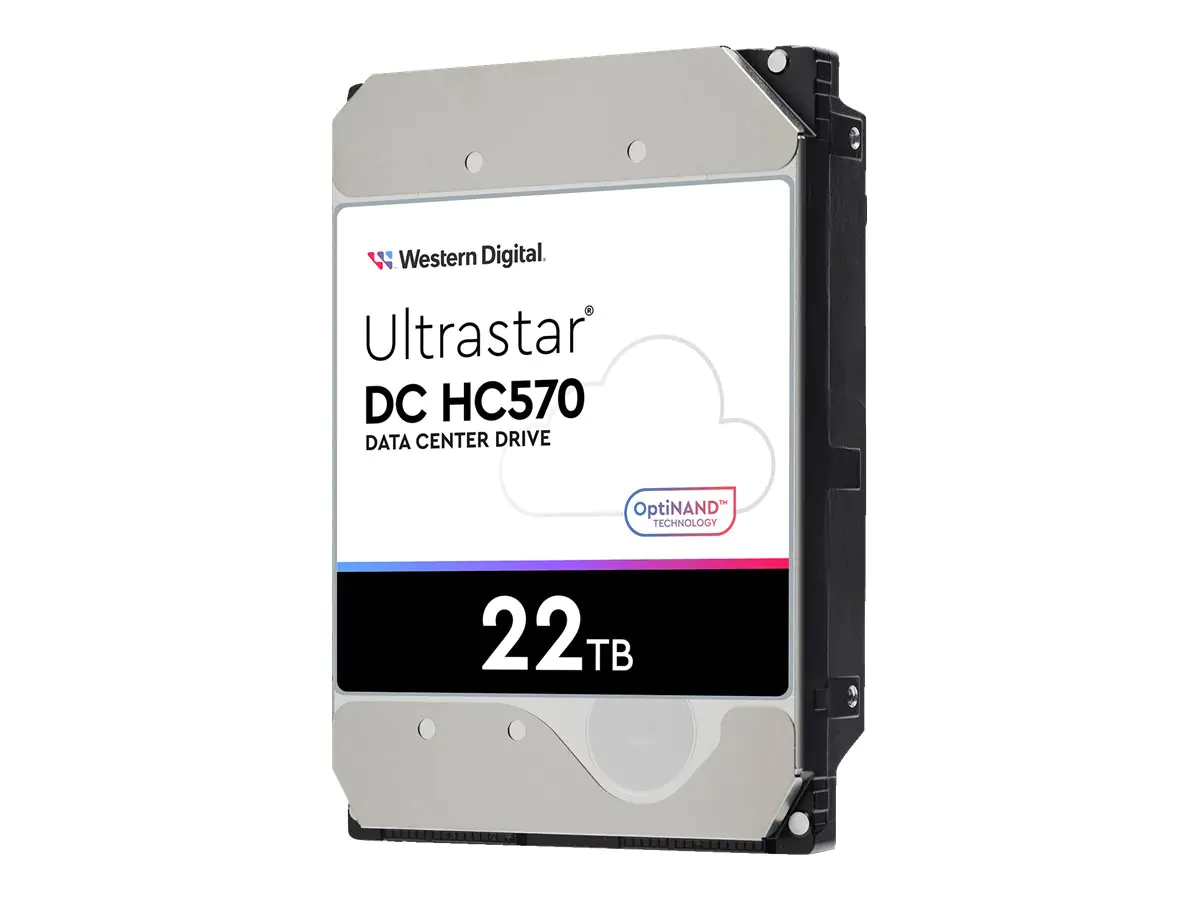 WD Ultrastar DC HC570 - Festplatte - 22 TB - intern - 3.5" (8.9 cm) 0F48155