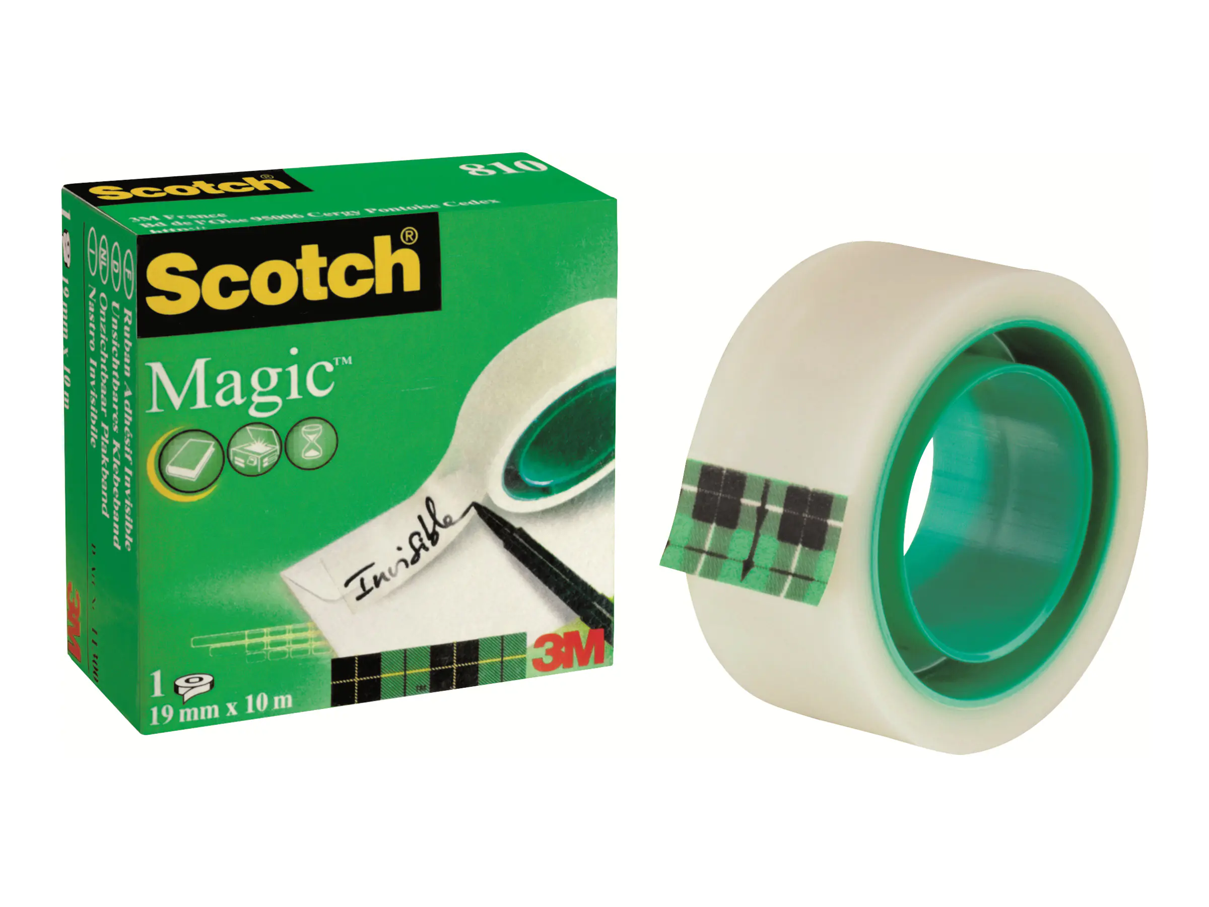 3M Scotch Magic 810 - Kraft-Klebeband - 19 mm x M8101910