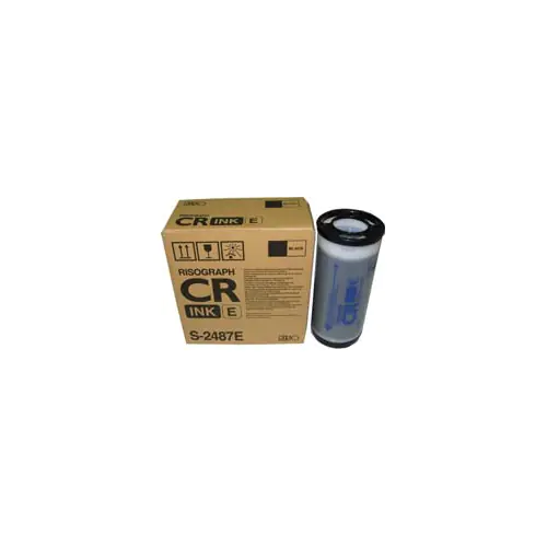 Riso Tinte Doppelpack S-2487E schwarz 800 ml 2 Stück