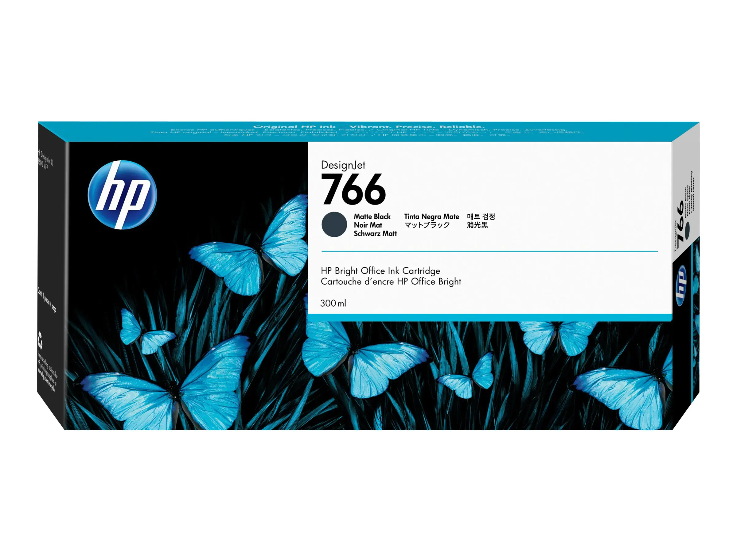 HP 766 - 300 ml - mattschwarz - Original - Tintenpatrone - für DesignJet XL 3600, 3600dr