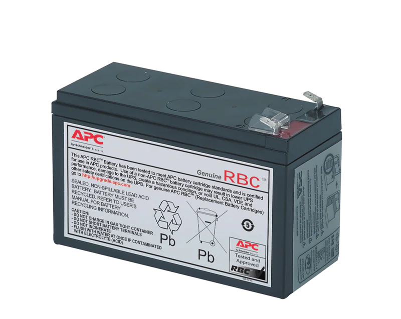 APC Replacement Battery Cartridge #17 - USV-Akku - 1 x Batterie - Bleisäure - Schwarz - für P/N: BE850G2, BE850G2-CP, BE850G2-FR, BE850G2-IT, BE850G2-SP, BVN900M1, BVN950M2 APC Replacement Battery Cartridge #17 - USV-Akku - 1 x Batterie - Bleisäure - Schwarz - für P/N: BE850G2, BE850G2-CP, BE850G2-FR, BE850G2-IT, BE850G2-SP, BVN900M1, BVN950M2