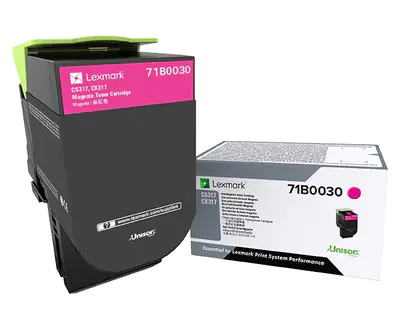 Lexmark X317 - Magenta - Original - Tonerpatrone LCCP, LRP - für Lexmark CS317dn, CX317dn Lexmark X317 - Magenta - Original - Tonerpatrone LCCP, LRP - für Lexmark CS317dn, CX317dn