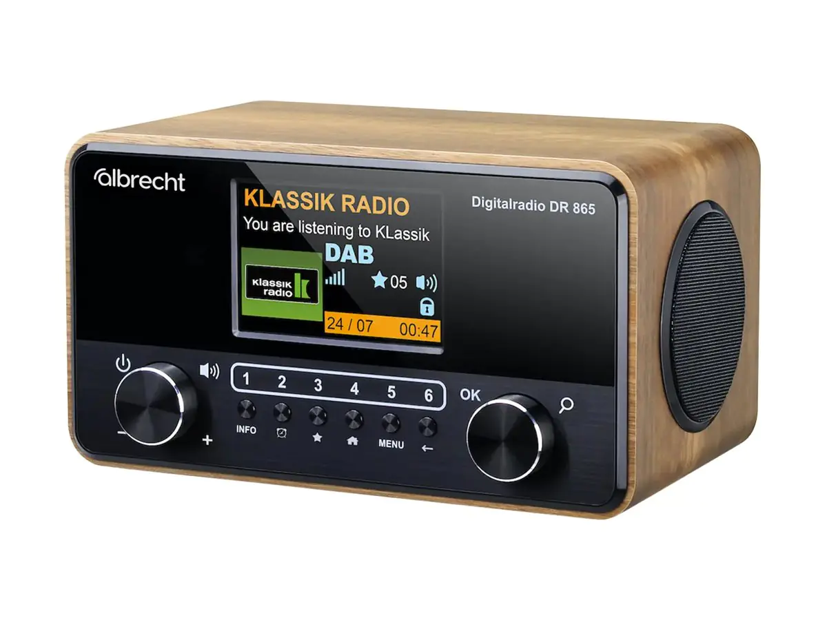 Albrecht DR 865 - Audiosystem - 2 x 7 Watt 27865