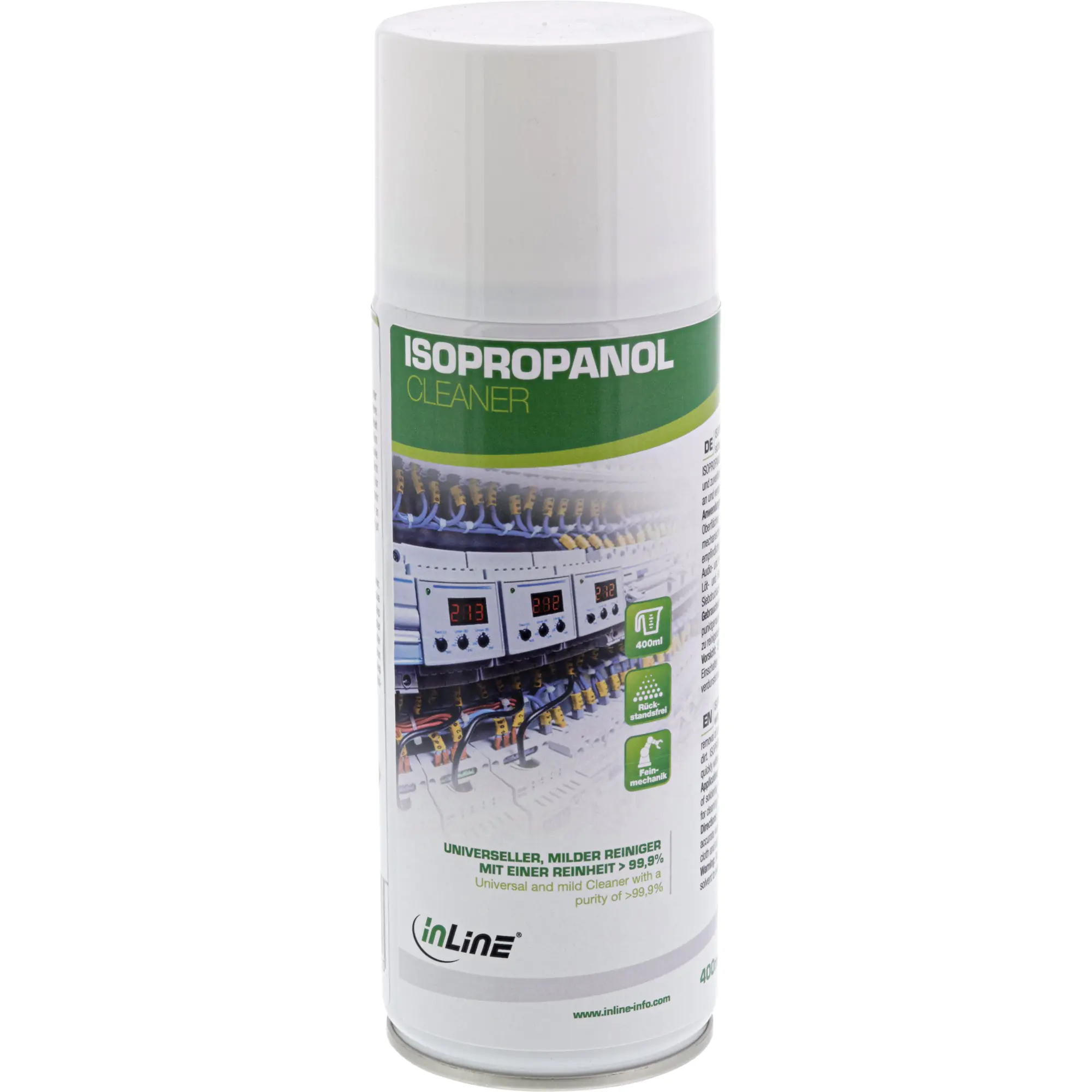 InLine Isopropanol 43207 Reinigungsspray 400 ml InLine Isopropanol 43207 Reinigungsspray 400 ml