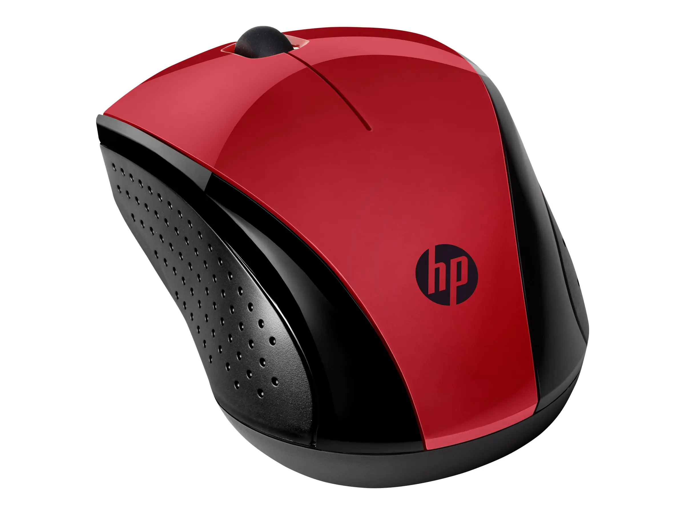 HP 220 - Maus - 3 Tasten - kabellos - 2.4 GHz - kabelloser Empfänger (USB) - Sunset Red - CTO - für HP 27; ENVY Laptop 13, 17; Laptop 14, 15; Pavilion Laptop 14, 15; Pavilion x360 Laptop