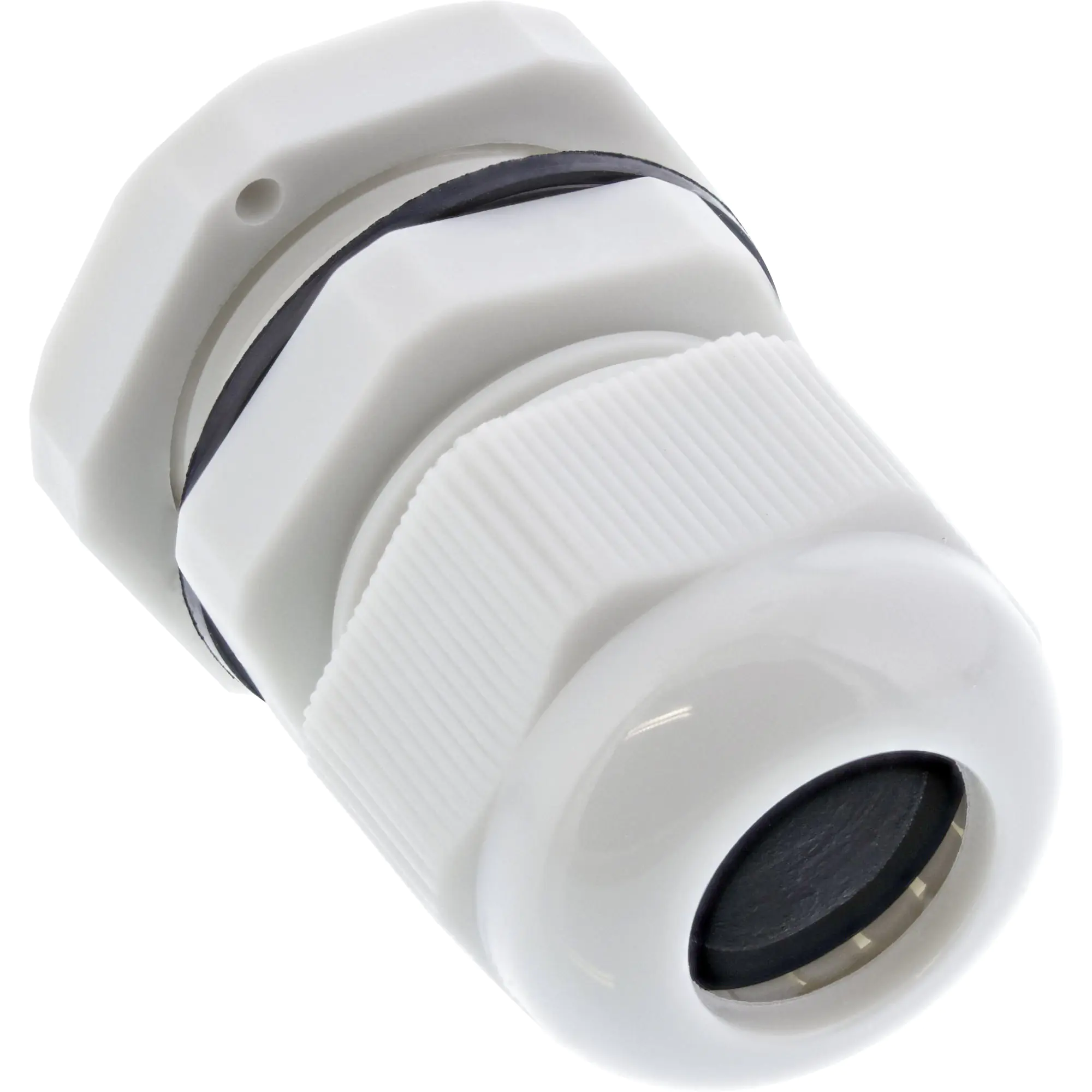 InLine Kabeldurchführung PG 13.5 Nylon IP68 6-12mm - grau - 10 Stück