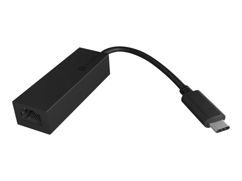 ICY BOX IB-LAN100-C3 - Netzwerkadapter - USB-C 3.0 - Gigabit Ethernet x 1 - Schwarz ICY BOX IB-LAN100-C3 - Netzwerkadapter - USB-C 3.0 - Gigabit Ethernet x 1 - Schwarz
