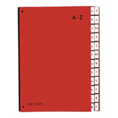 PAGNA Pultordner 24249-01 DIN A4 A-Z 24Fächer Polypropylen rt