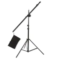 Walimex 16553, 3 Bein(e), Schwarz, 2,56 m, 2,17 kg