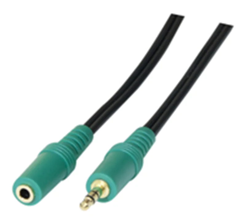 exertis Connect Audiokabel 3.5 mm Stereo Klinkenst./Bu. - Kabel - Audio/Multimedia