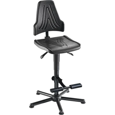 meychair Arbeitsdrehstuhl Workster Pro W19 XXL ca. 59-84cm Stahl, pulverbeschichtet schwarz meychair Arbeitsdrehstuhl Workster Pro W19 XXL ca. 59-84cm Stahl, pulverbeschichtet schwarz