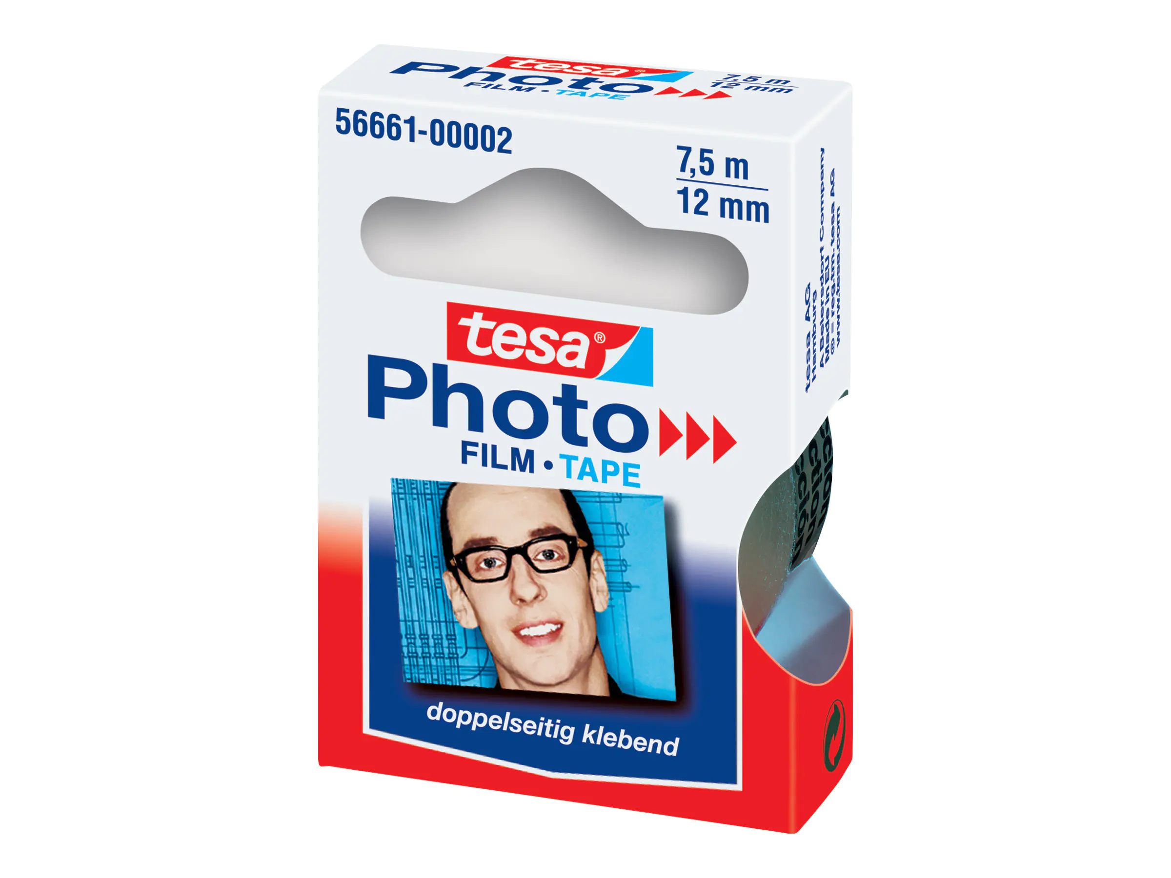 Tesa Photo - Doppelseitiges Klebeband - 12 mm 56661-00002-00