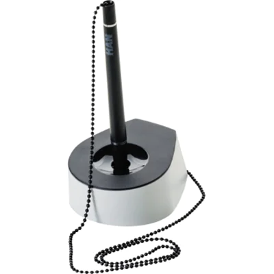 HAN Kugelschreiberständer SALSA 1770-31 +Kette schwarz/lichtgrau HAN Kugelschreiberständer SALSA 1770-31 +Kette schwarz/lichtgrau