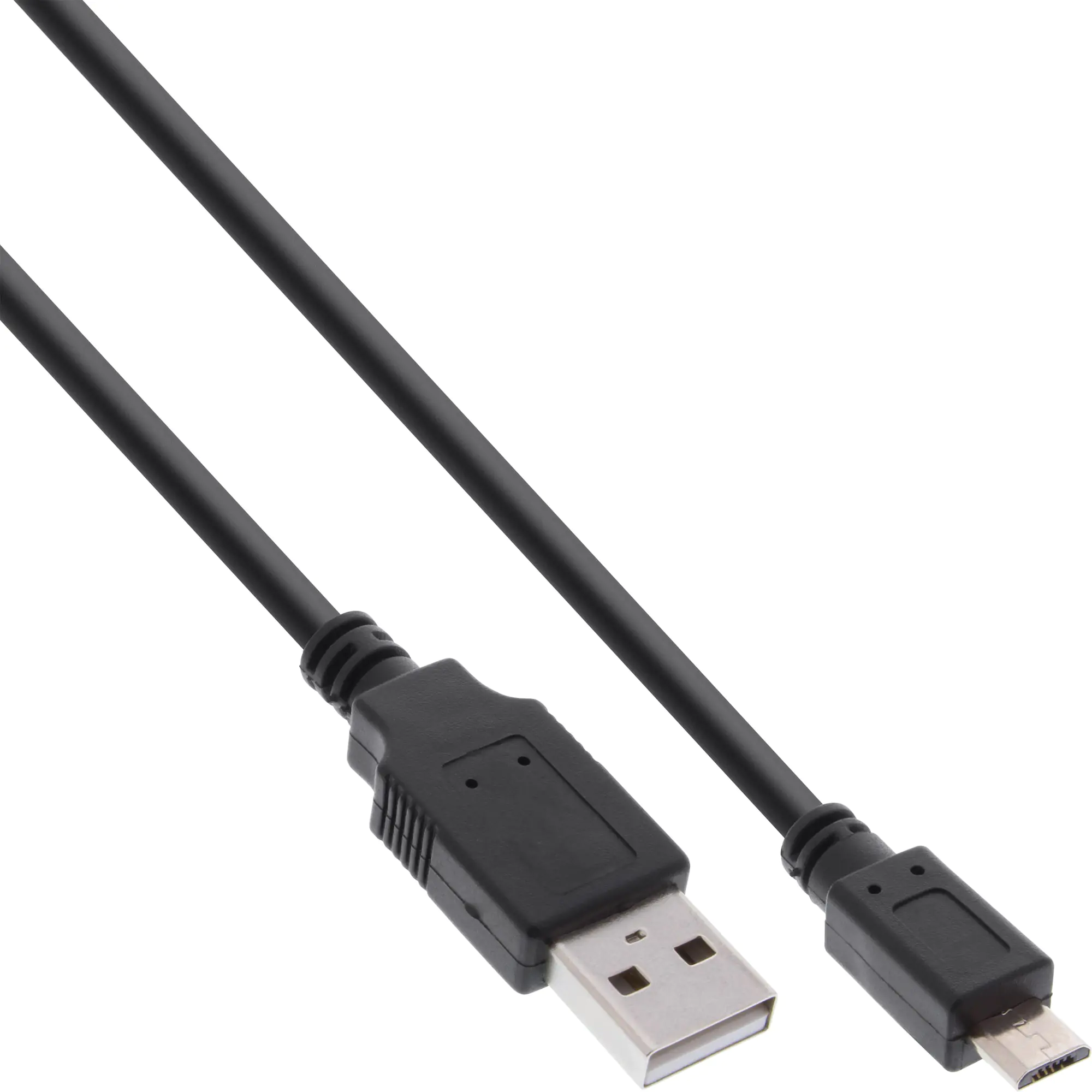 InLine Fast-charge - USB-Kabel - Micro-USB Typ B (M) bis USB (M) - USB 2.0 - 1 m - Schwarz InLine Fast-charge - USB-Kabel - Micro-USB Typ B (M) bis USB (M) - USB 2.0 - 1 m - Schwarz
