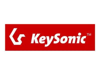 KeySonic KSM-5030M-W - Maus - 3 Tasten - kabelgebunden