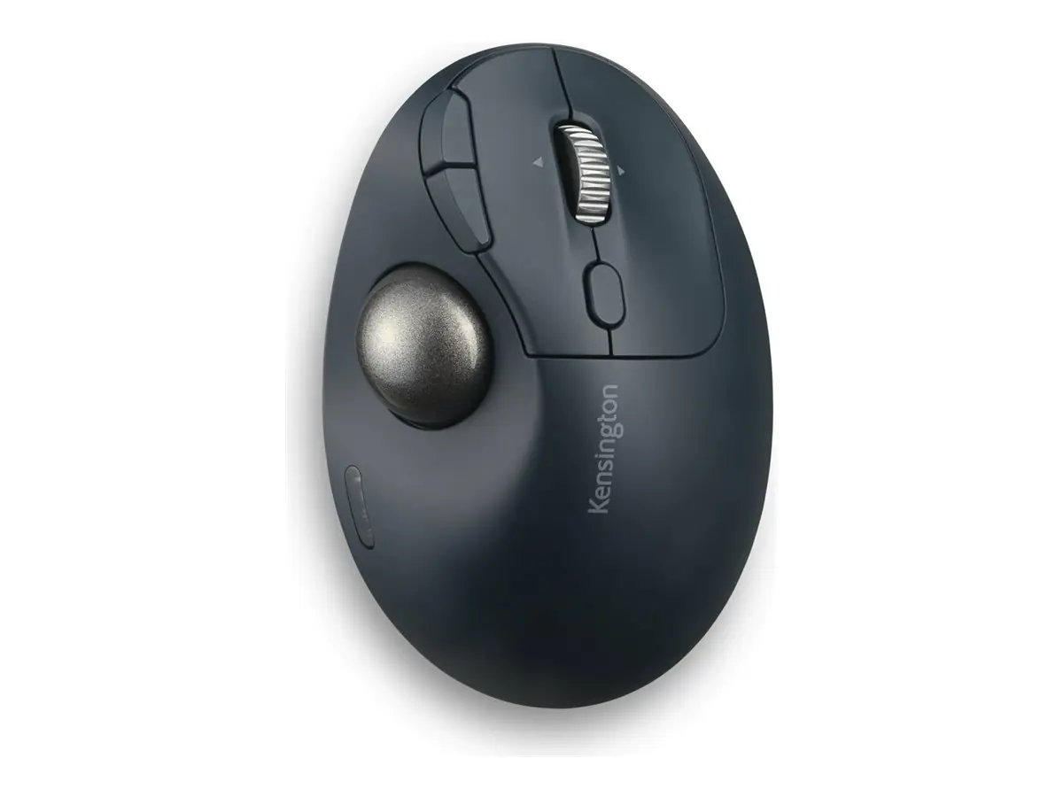 Kensington Pro Fit Ergo TB550 Trackball EQ - Trackball - ergonomisch - optisch - 9 Tasten - kabellos - 2.4 GHz, Bluetooth - kabelloser Empfänger (USB) - Blau-Grau, Schwarz - retail - Farbbox Kensington Pro Fit Ergo TB550 Trackball EQ - Trackball - ergonomisch - optisch - 9 Tasten - kabellos - 2.4 GHz, Bluetooth - kabelloser Empfänger (USB) - Blau-Grau, Schwarz - retail - Farbbox