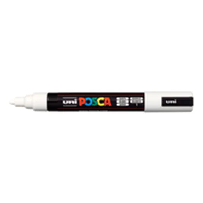 uni-ball Pigmentmarker uniPOSCA PC-5M 182501 1,8-2,5mm weiß