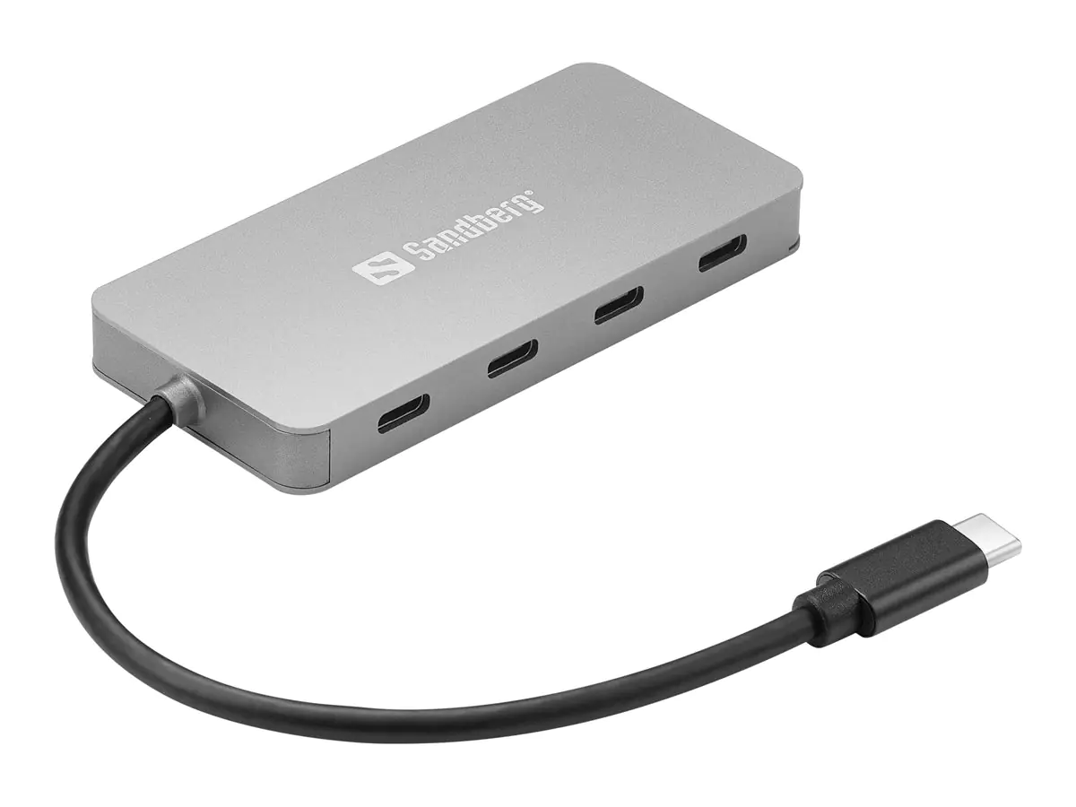 SANDBERG Hub - 4 x USB-C - Desktop 136-41