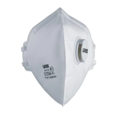 uvex Atemschutzmaske uvex silv-Air 3310 Einweg FFP3 EN 149:2001 + A1:2009 Polypropylen/PVC/Textil/ABS Kunststoff 15 St./Pack. uvex Atemschutzmaske uvex silv-Air 3310 Einweg FFP3 EN 149:2001 + A1:2009 Polypropylen/PVC/Textil/ABS Kunststoff 15 St./Pack.