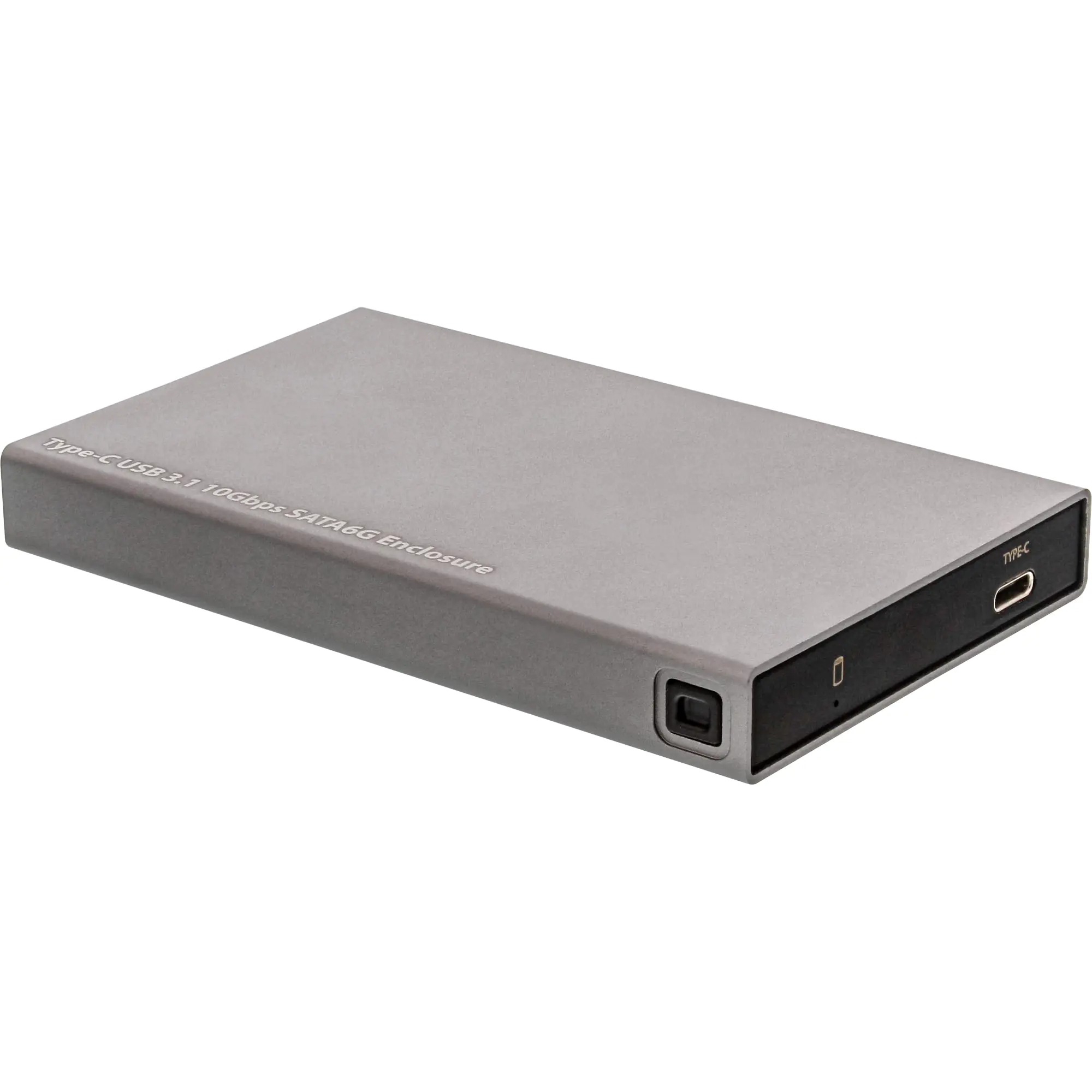 InLine USB 3.1 Gehäuse für 6,35cm (2,5") 6G SATA-Festplatte / SSD - USB-C Buchse 00031A