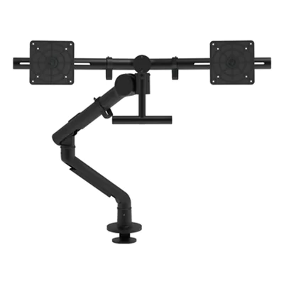 Dataflex Monitorschwenkarm Viewgo pro 2 x 4kg Stahl/Aluminium schwarz