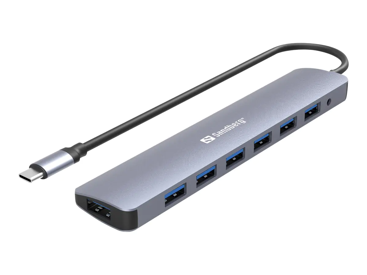 Sandberg - Hub - 7 x SuperSpeed USB 3.0 - Desktop
