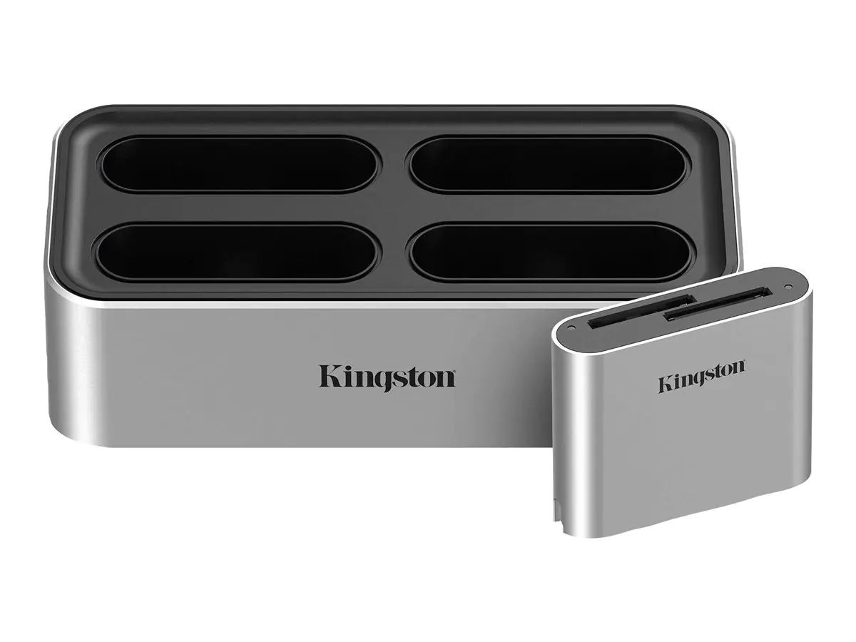 Kingston Workflow Station - Dockingstation - USB-C 3.2 Gen 2 - mit SD-Lesegerät