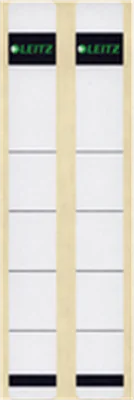 Leitz Ordneretikett 16460085 kurz/ extra schmal Papier gr 10 St./Pack.