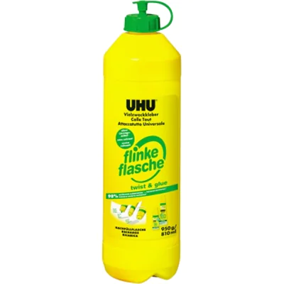 UHU® Nachfüllflasche Alleskleber flinke Flasche ReNATURE Flasche 950g UHU® Nachfüllflasche Alleskleber flinke Flasche ReNATURE Flasche 950g