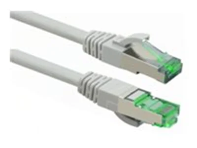 Helos - Patch-Kabel - RJ-45 (M) zu RJ-45 (M) - 3 m - 6 mm - SFTP, PiMF - CAT 7 (Kabel) / CAT 6a (Anschlüsse) - IEEE 802.3af/IEEE 802.3at/IEEE 802.3bt - halogenfrei, Knickschutzmanschette - Grau Helos - Patch-Kabel - RJ-45 (M) zu RJ-45 (M) - 3 m - 6 mm - SFTP, PiMF - CAT 7 (Kabel) / CAT 6a (Anschlüsse) - IEEE 802.3af/IEEE 802.3at/IEEE 802.3bt - halogenfrei, Knickschutzmanschette - Grau
