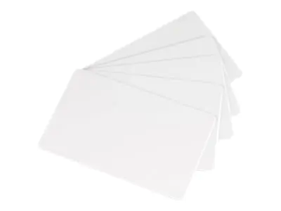 Evolis - Holzfaser - 30 mil - Schwarz/Weiß - CR-80 Card (85.6 x 54 mm) 500 Karte(n) Box - Karten - für Edikio Flex; Evolis Primacy, Primacy 2, Zenius