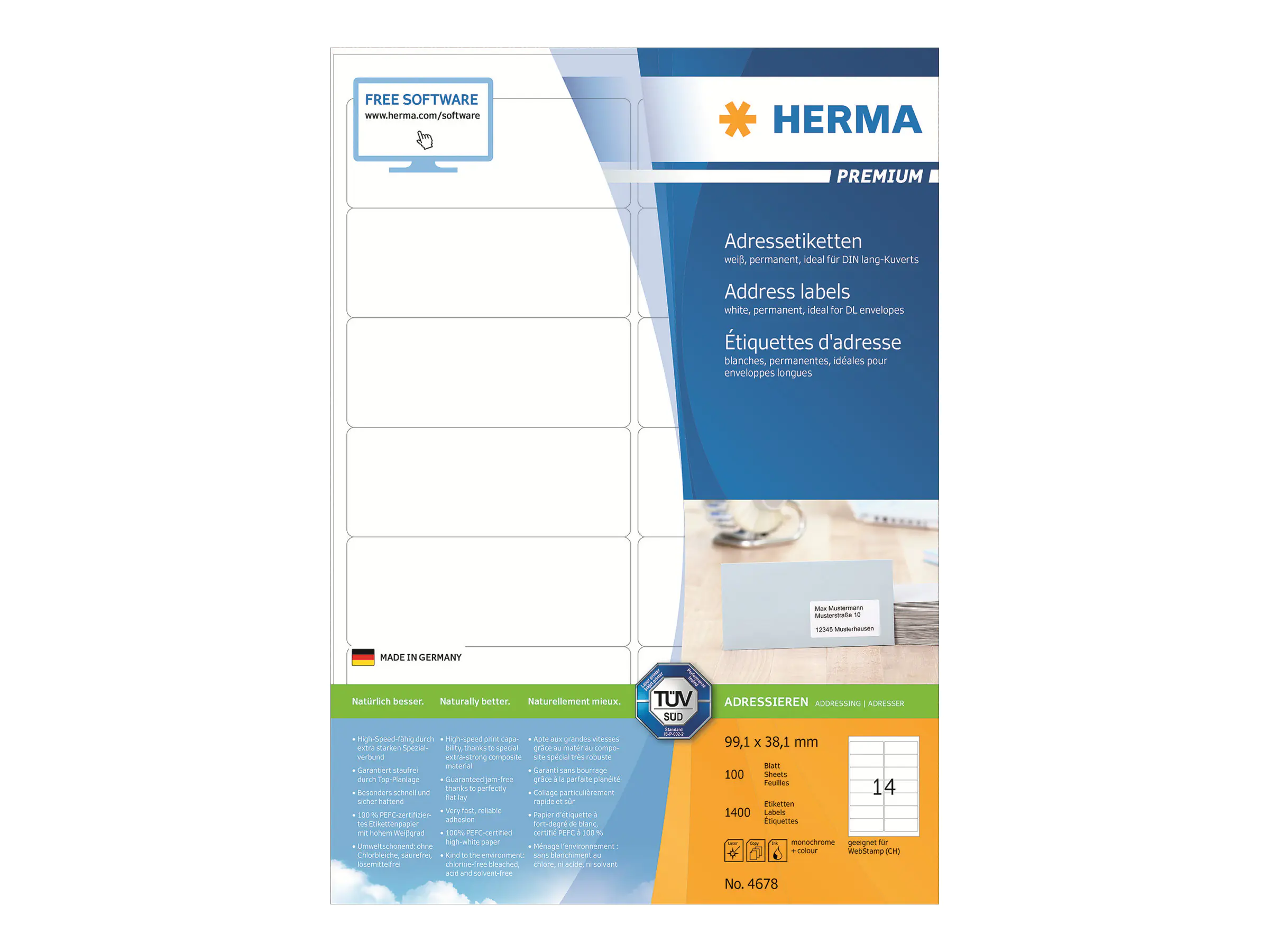 HERMA H 4678