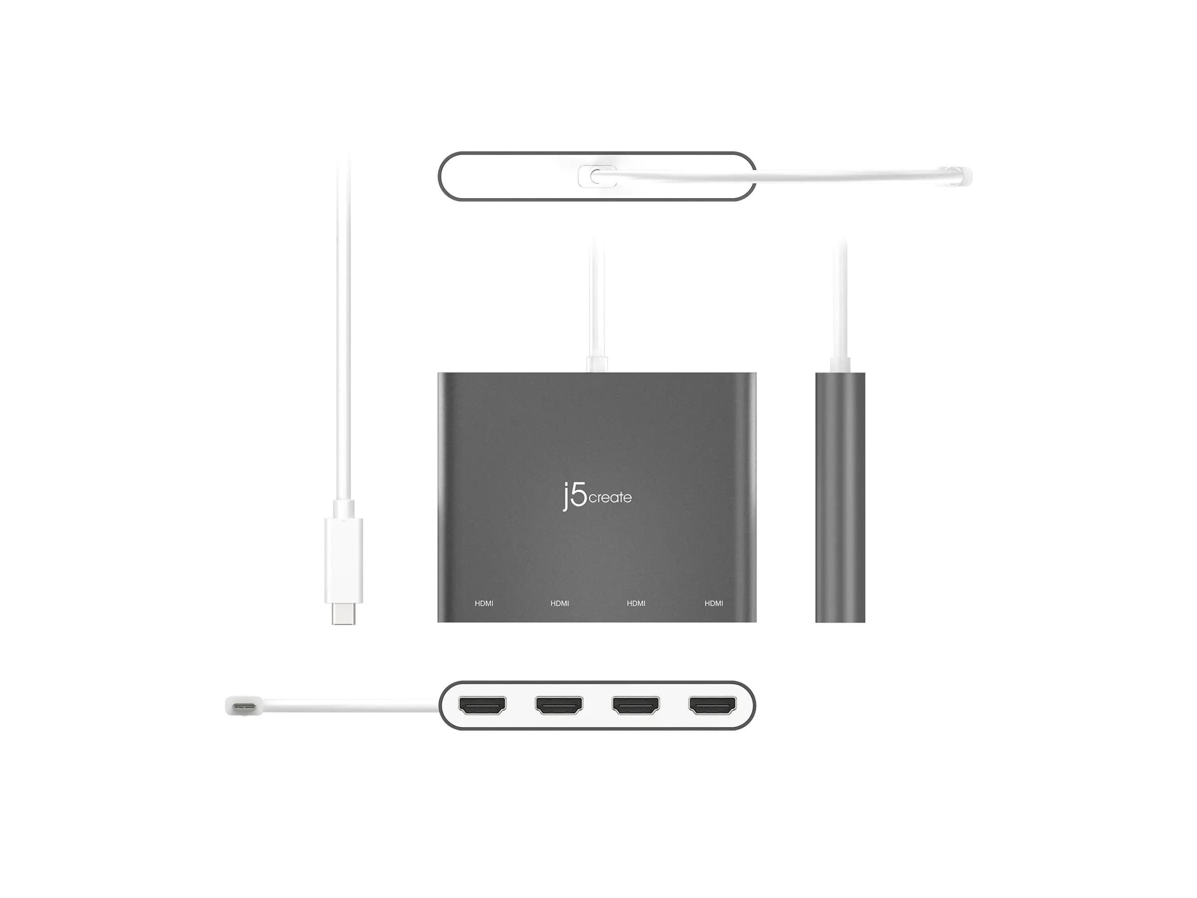 j5create JCA366 - Videoadapter - USB-C männlich zu HDMI weiblich JCA366-N