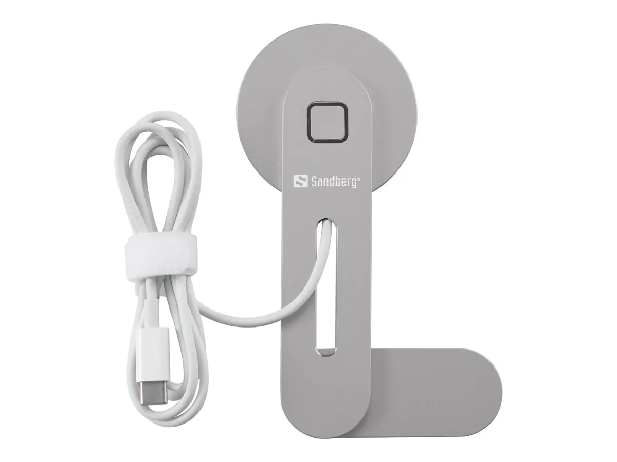 Sandberg ScreenMount - Induktive Ladematte - an Bildschirm montierbar - 15 Watt